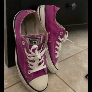 Purple Converse Unisex